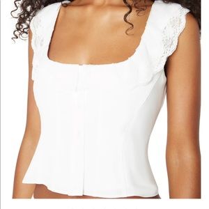 Paloma lace top by Danielle Guizio